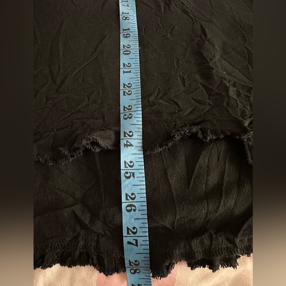 Umgee Black Flowy Tunic Top - Picture 6 of 7